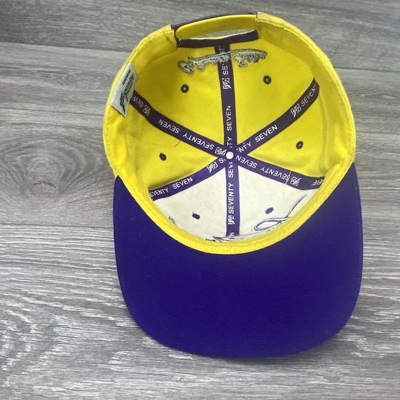 Los Angeles Collectors Edition Seventy Seven Hat Yellow Purple Snapback Cap Hat - Picture 6 of 8